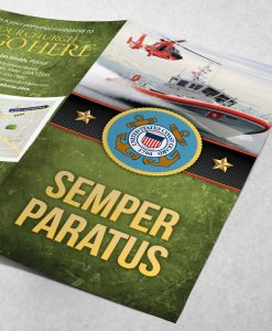Tract - US Coast Guard Semper Paratus - Green